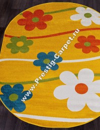 Детский ковёр C1021 Yellow овал