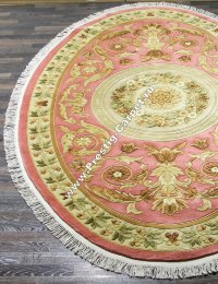 Китайский ковёр ручной работы SHD3 Pink Овал